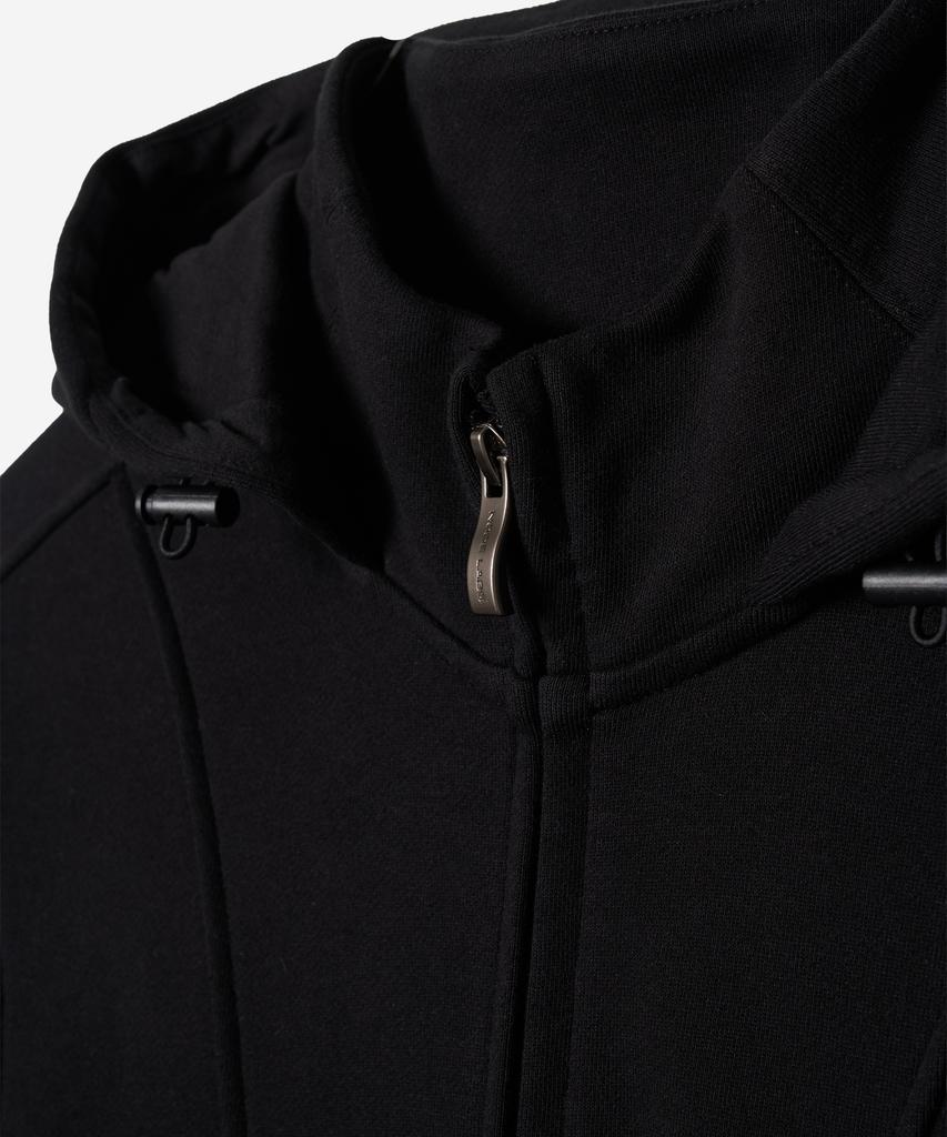 Node Labs Dev:10 Curve Zip-Up Hoodie_Black