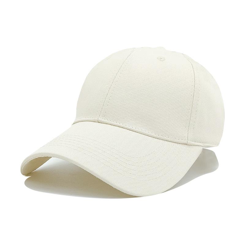 Big Head Baseball Cap Outdoor Face Showing Small Sun Hat Solid Color Light Board Baseball Cap