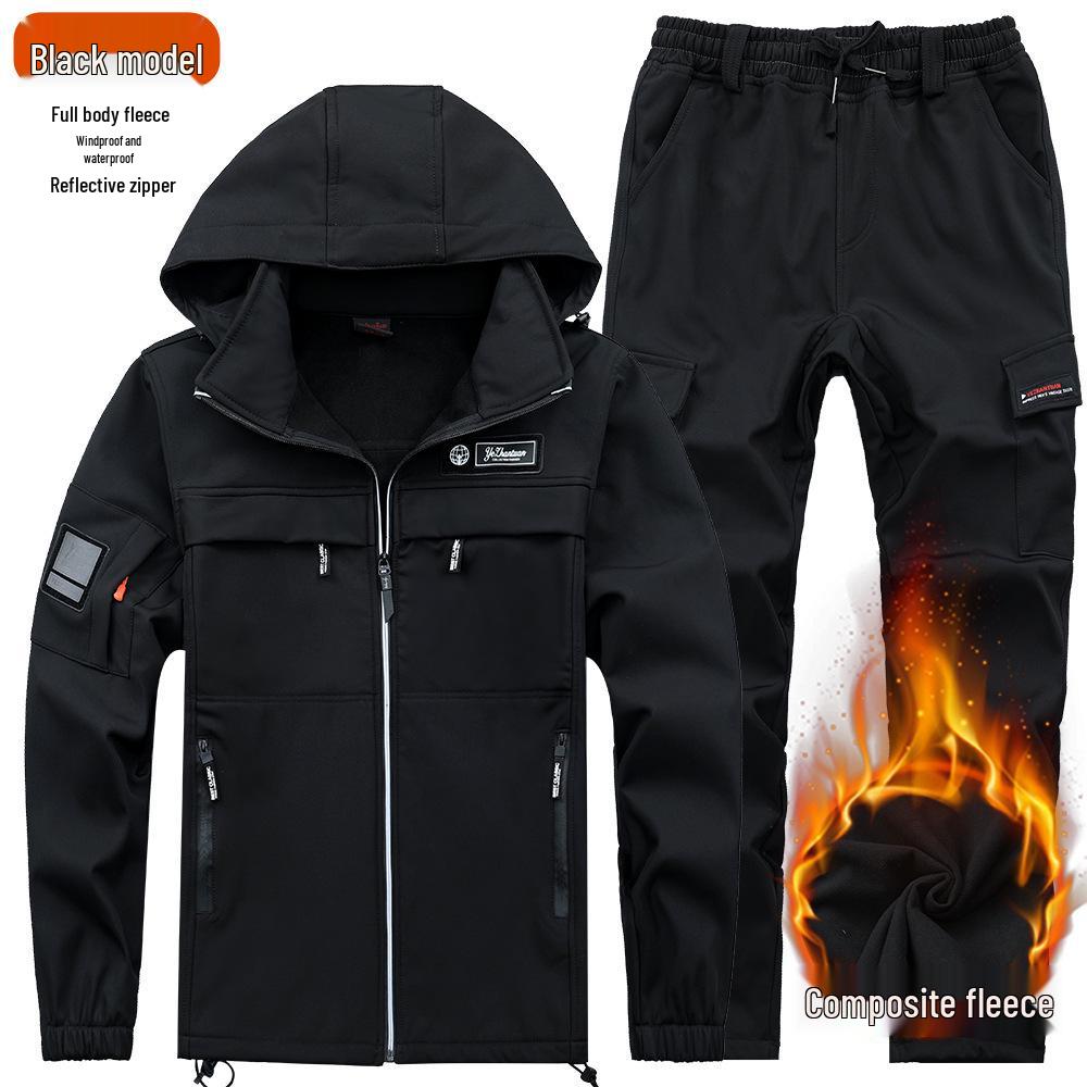 Waterproof Windproof Camouflage Winter Workwear for Cold Weather 165 (100-110 lbs)