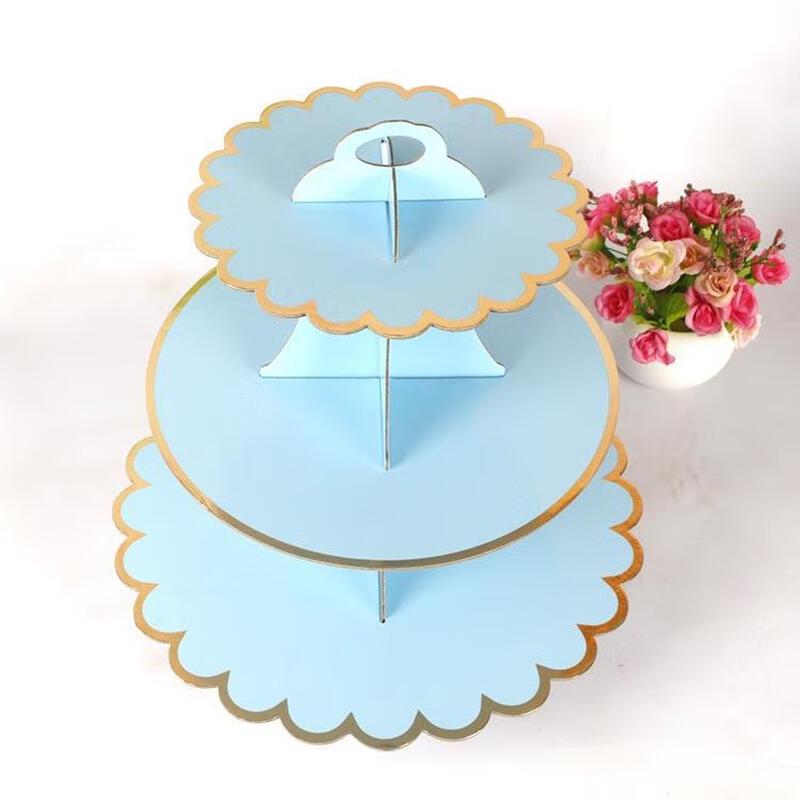 Disposable 3-Tier Dessert Display Stand