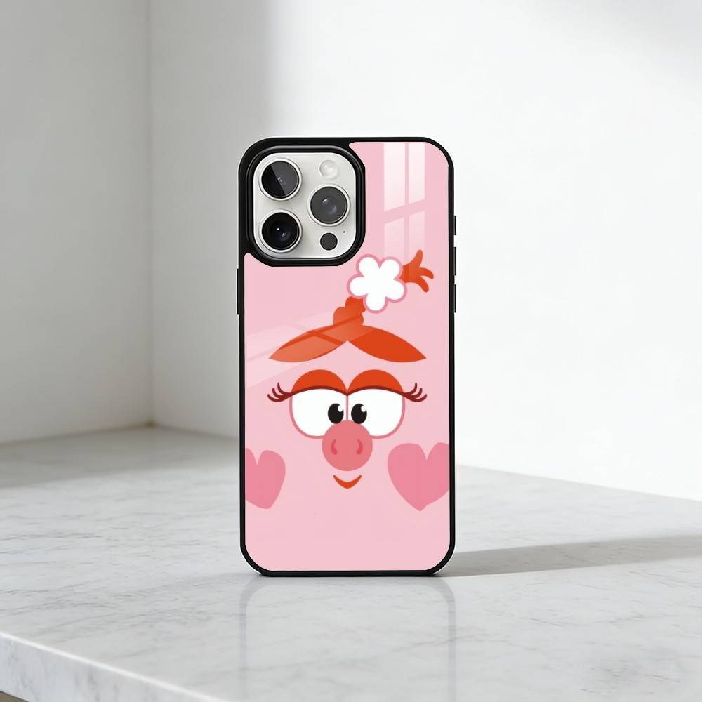 Carton Russia S-Smeshariki Phone Case For iPhone17,16,15,14,13 Plus,Pro Max Magnetic For Magsafe Wireless Charging iPhone17