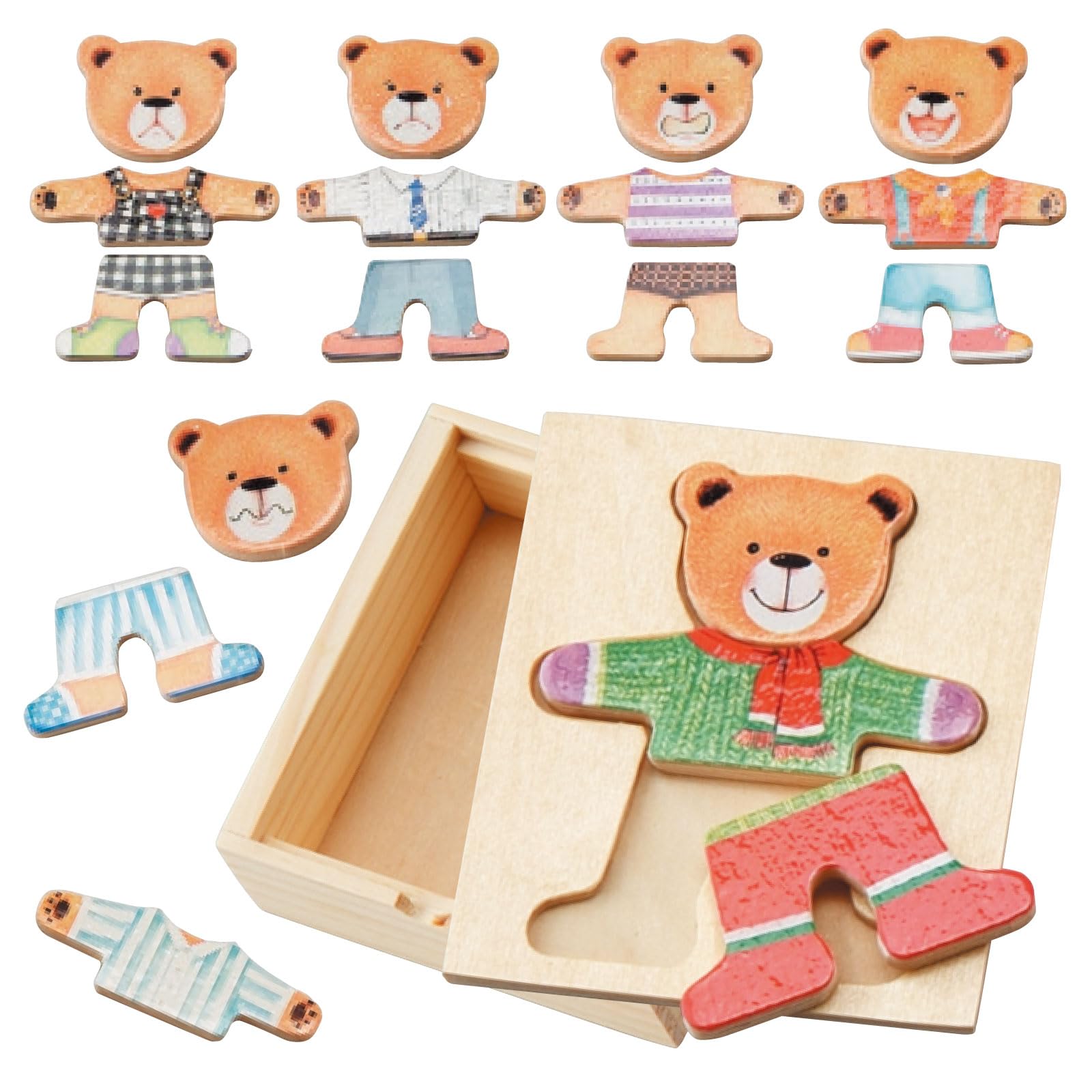 

Bear picture matching puzzle 1710