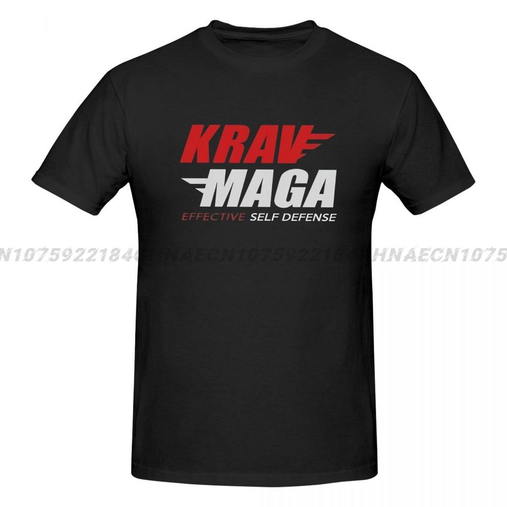 Geschenkidee Krav Maga Effective Self Defense T-Shirt Crew Neck TShirts Oversize Tops Clothing Short Sleeve Gift Idea T Shirt