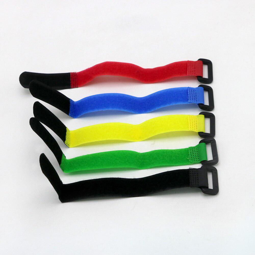 5 X Hook & Loop Fastening Tape For All RC Helicopter Five Color