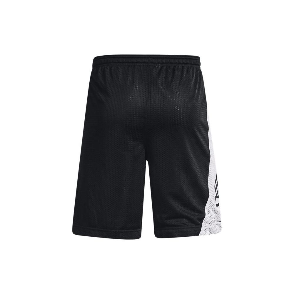 Under Armour Curry Splash Color Block Athletic Basketball Shorts Men Shorts Black 1374303-001
