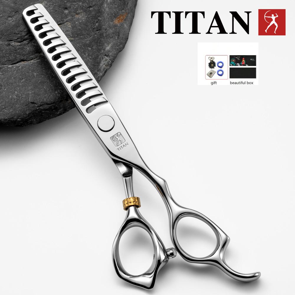 TITAN Profesionāli friziera instrumenti Matu šķēres