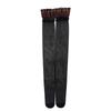 Sexy Women Lace Trim Thigh High thin Stockings Sheer Over The Knee Socks Women Peacock Feather Pattern Stockings Thigh Socks