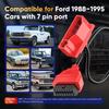 Autel 7 Pin OBD1 To OBD2 Adapter Cable For Ford, 7Pin OBD1 To 16 Pin OBD2 Diagnostic Cable, Fit For Ford Vehicles With 7Pin Port, Work With Scan Tool