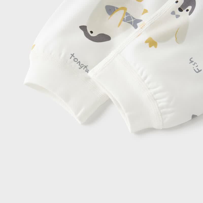 TONGTAI Baby Pure Cotton Thermal Underwear Set