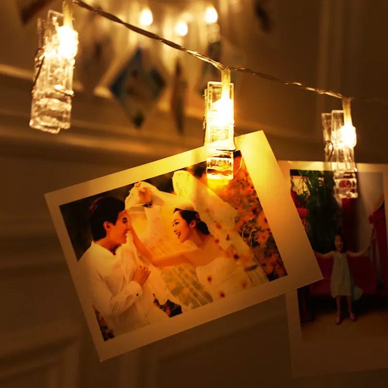First Birthday Fairy Lights Decor: Photo Wall, Bunting, and Decorative Lights for a Happy Party