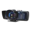 Wiiyii OBD2 Display Car HUD GPS OBD2 Dual System Turbo Screen Compatible with All with Obstacle Diagnostics and Warnings Multimeter, Head-Up A600,