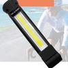 Rechargeable Work Light COB+LED Flashlight Magnetic Hand Torch Inspection Lamp