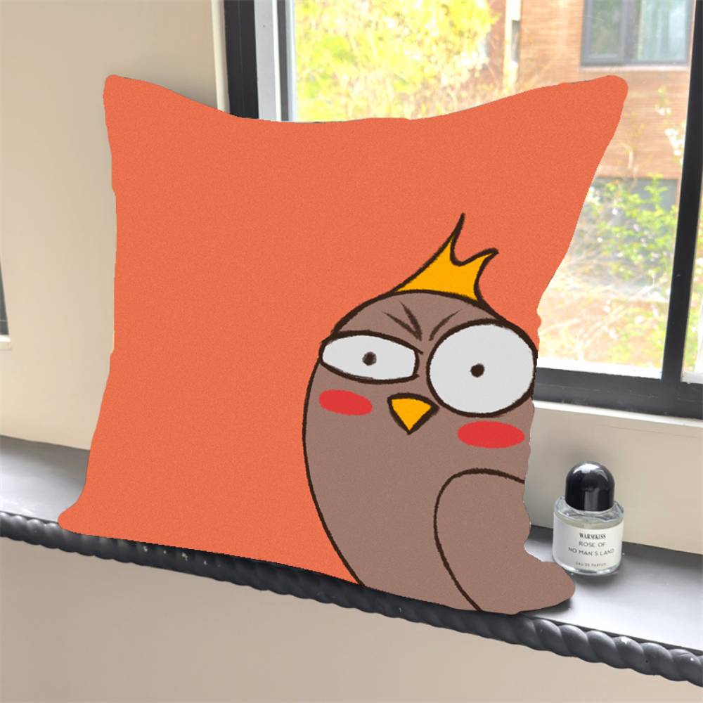 1PC cute cartoon animals Pillow Case Square  Bedroom Sofa Leisure Comfort Cushion Car Home Decoration