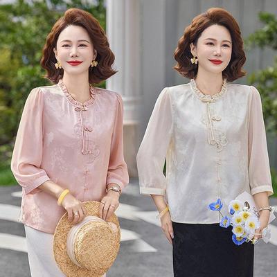 2026 Summer Fashion Shirt for Young Mothers & Stylish Middle-Aged Women
