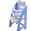 Dollhouse High Chair 1/12 Scale Adorable Realistic Doll House Accessories Furniture Model for