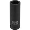 JCB 1/2" Cr-Mo Deep Impact Socket 6-Point 19mm Socket Wrench