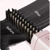 USB Rechargeable Heated Hair Straightening Brush Hair Styling Iron for 3.7V2000mAh for Travel, Home