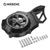 NICECNC ATV Engine Left Side Transparent Stator Sprocket Cover Guard For Yamaha Blaster 200 YFS200 1988-2006 YFS200SE Parts