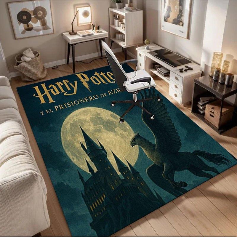

Harry Potter and the Prisoner of Azkaban Book Cover Art Print PosterOffice Mat Home Decor Office Rugs LB139 60cm by 90cm