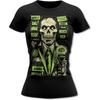 Bands and Bones Retro Halloween 5 Women's T-Shirt