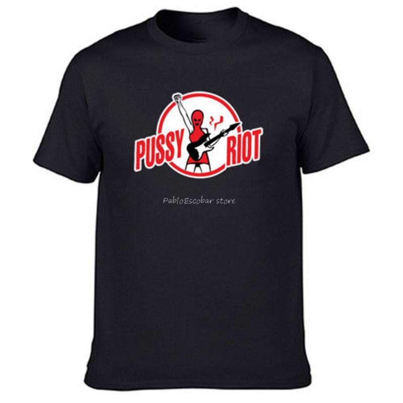 Pussy Riot Free Punk Rock Moscow Music T Shirt Direct From Manufacturer 201511 Outdoor Wear Tee Shirt S