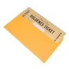 Golden Reveal Ticket with Envelope and Covering Film Scratch Off Surprise Card for Birthday Anniversary Gift