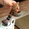 Bamboo Coffee Grinder Cleaning Brush Natural Bristles Vintage Espresso Machine Cleaner Retro Coffee Machine Accessories Cafe Use