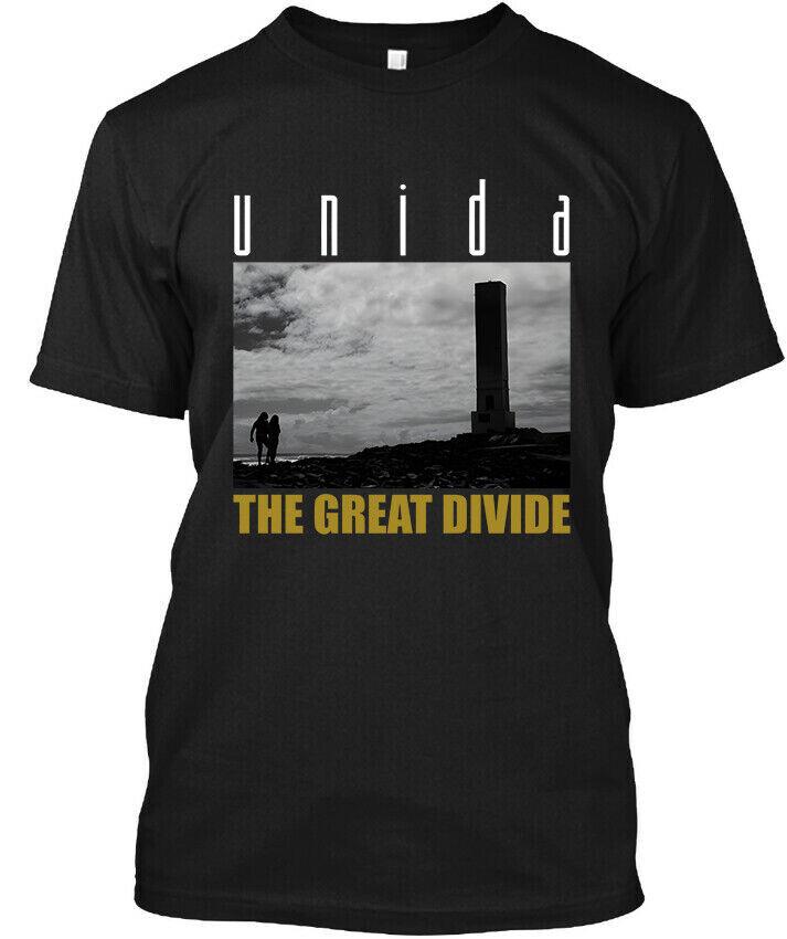 

NEW POPULAR! Unida The Great Divide American Music Graphic T-Shirt Tops Tee Size S-4XL 4XL
