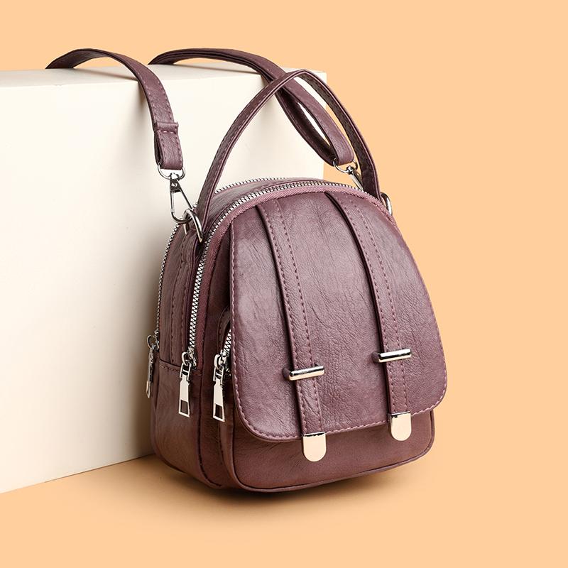 Fashion Solid Color PU Women's Crossbody Bag  New Versatile Commuting Bag Casual Handbag