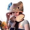 Hello Kitty U Shaped Neck Pillow Cap With Warmth For Travel And Sleep