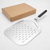 Pizza Peel with Folding Handle Collapsible Pizza Peel with Foldable Handle Bakeware Non-Slip Ultra-Thin for Home Bakers 1