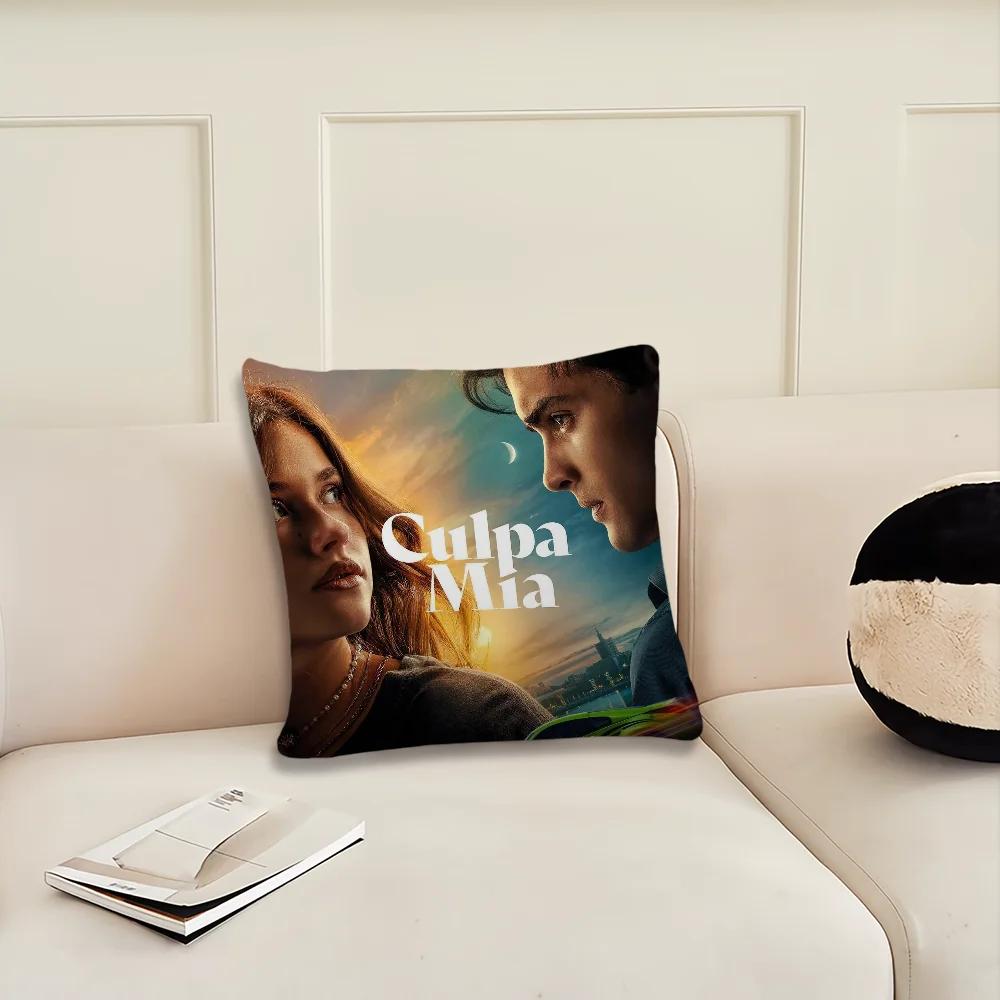 Film Culpa Tuya Decoration Room Home Sofa living Office Car Nordic Simplicity Pillow Cover