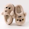 Qidashun's new autumn and winter cotton slippers, indoor and outdoor plush cotton shoes are warm and thickened, cute cotton mops.