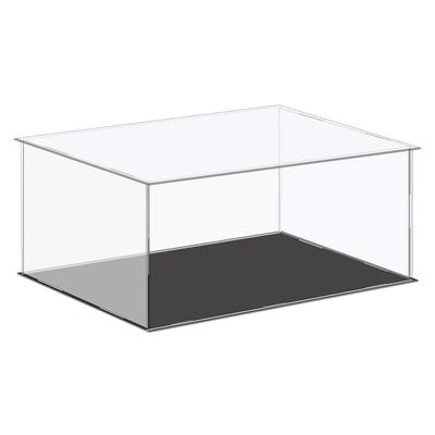 Transparent Acrylic Display Case Plastic Storage Box Cube Assemble Dustproof Showcase for Collectibles Action Figures Toys