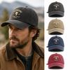 Bull Skull Western Cowboy Baseball Hats Cotton Distressed Dad Hat Outdoor Sun Hat  for Men Women