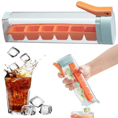 Ice Tube Making Trays Easy Push and Pop Out Vertical Ice Cube Tray Ice Cube Tray Stick Ideal for Sports and Water Bottles