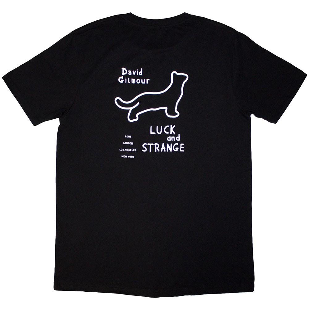 David Gilmour Luck & Strange Black Cat Strat T Unisex T-Shirt M