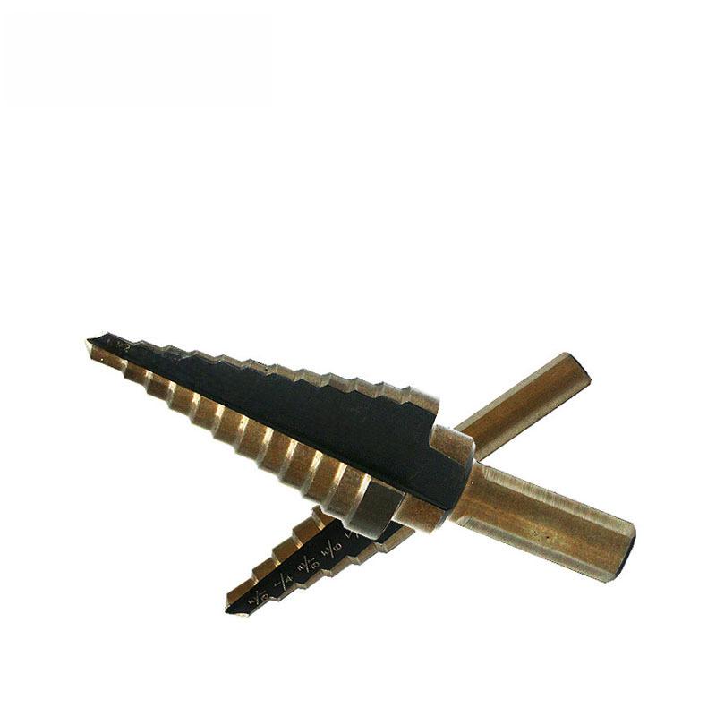 British Black & Yellow 5-Piece Pagoda Drill & Hand Punching Tool Set