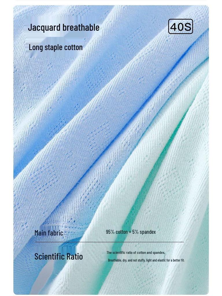 Jin Tong Wang Bavlněné boxerky pro chlapce ve vývojovém stádiu pro teenagery