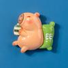 Lovely Capybara Fridge Magnet 3D Animal Decorative Sticker for Refrigerator Office Whiteboard Kitchen