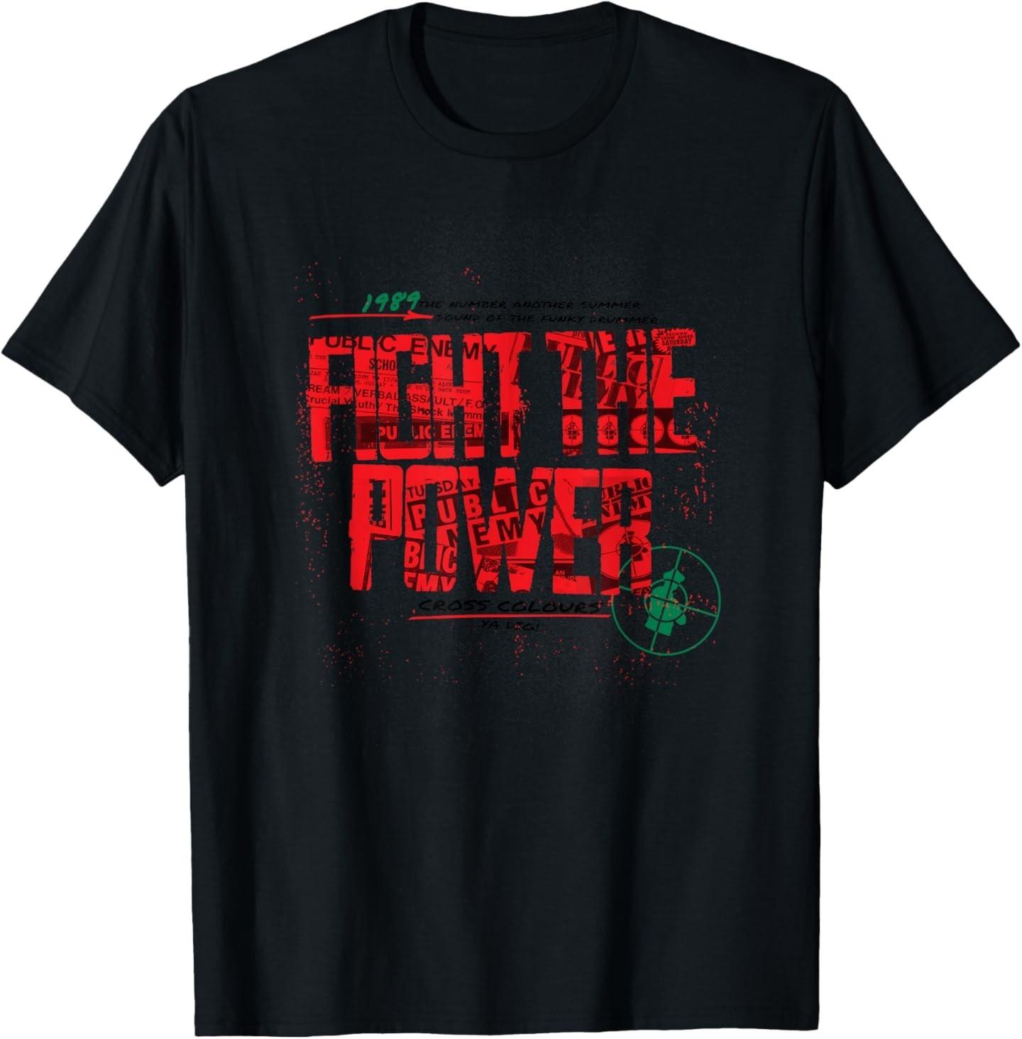 CROSS COLOURS Public Enemy Fight The Power Ya Dig Винтажная футболка 90-х 2XL