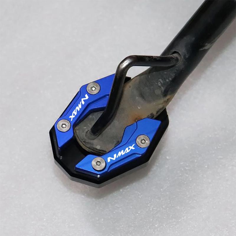 2025 Fit For YAMAHA NMAX155 NMAX125 NMAX 125 155 2017-2025 2025 Motorcycle CNC Side Stand Enlarger Kickstand Enlarge Plate Pad