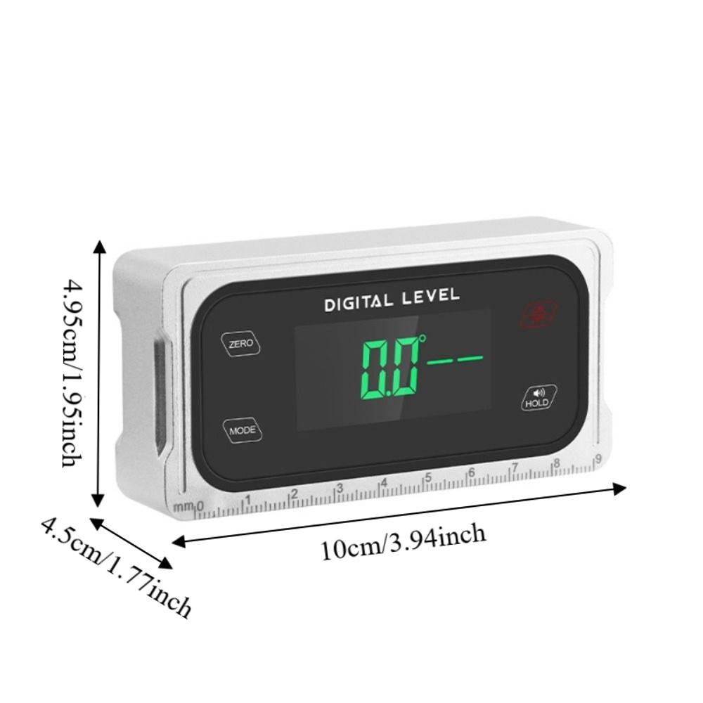 Digital Display Level Angle Gauge With Magnetic Base Angle Finder Inclinometer Box  Woodworking