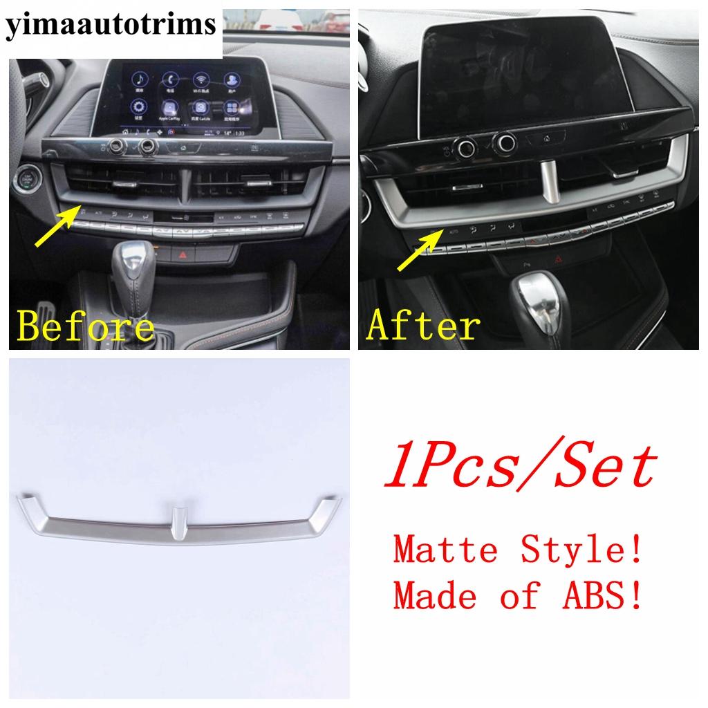 ABS Matte Front Water Cup Panel / Steering Wheel / Window Lift / Handle Bowl Cover Trim Accessories For Cadillac CT4  - 2024