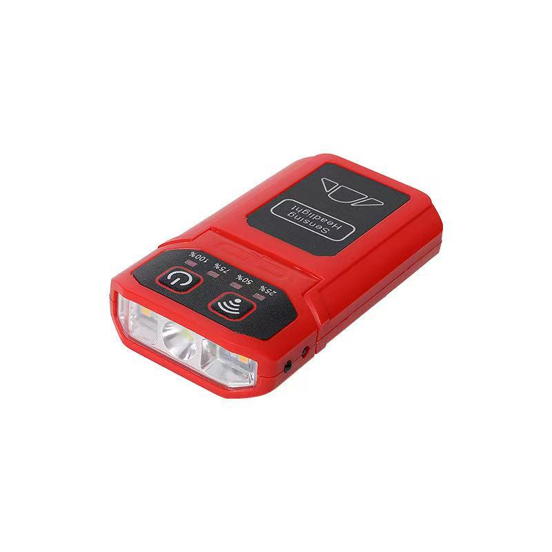 Foldable Induction Hat Clip Light for Night Fishing - Ultra-Long Battery Life, Strong Head-Mounted Beam