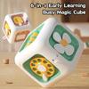 6 In 1 Montessori Educational Toys Early Childhood Training Grasping Toy Practice Skills Drawer Cube Educational Toys Baby Gift