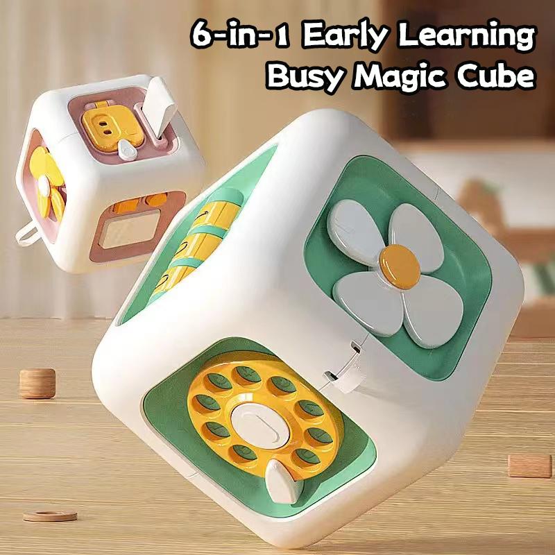 6 в 1 развивающие игрушки Монтессори — фото 3