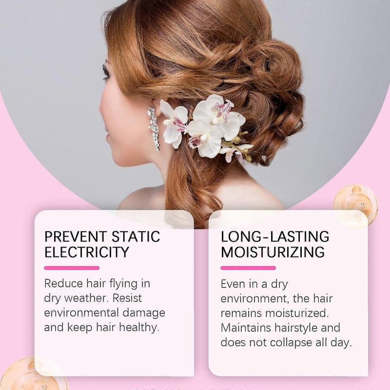 Hoegoa Hair Wax Stick Refreshing Nourishing Glossy Styling Hairstyle Moisturizing Hair Wax Stick