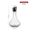 Striped Waterfall Crystal Wine Decanter