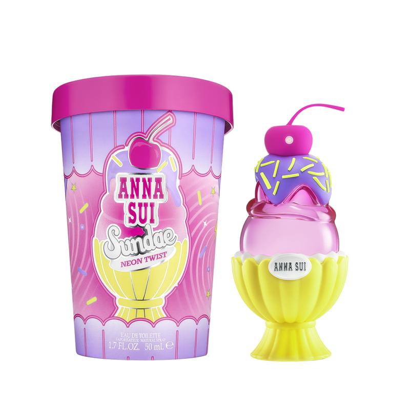 Anna Sui Туалетная вода Citrus Floral EDT Sundae Neon Twist для женщин - 50 мл коричневый